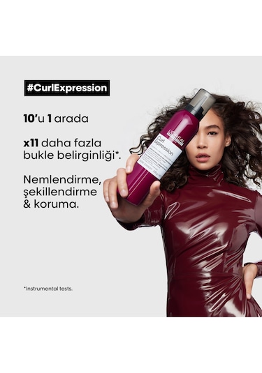 L'Oréal Professionnel Serie Expert Curl Expression Şekillendirici Saç Bakım Köpüğü 250 ML