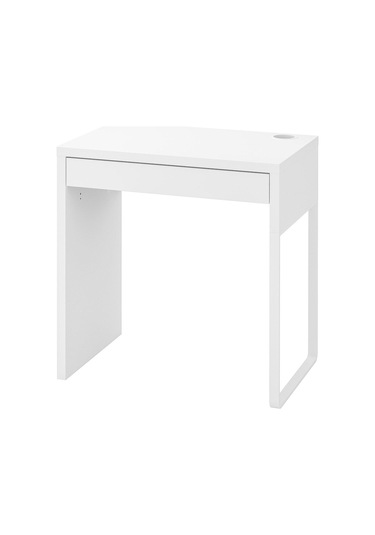 Mıcke Çalışma Masası, Beyaz Renk Meridyendukkan 73x50 Cm Çekmeceli Model