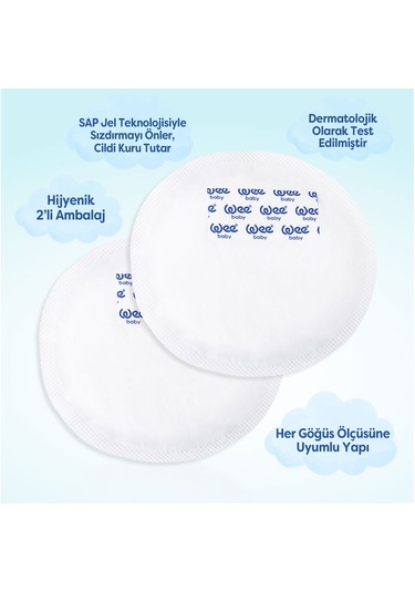 Wee Baby Klasik Göğüs Pedi 40'lı