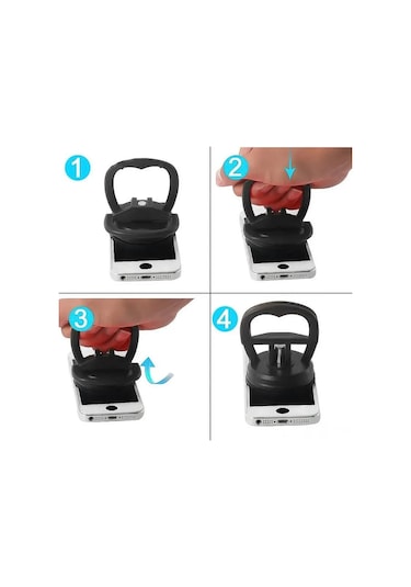 Symbee Araba Göçük Giderme Vakumlu Çekme Kupası, 5 Cm Çap, Siyah, Taşıma Ve Onarım Aleti