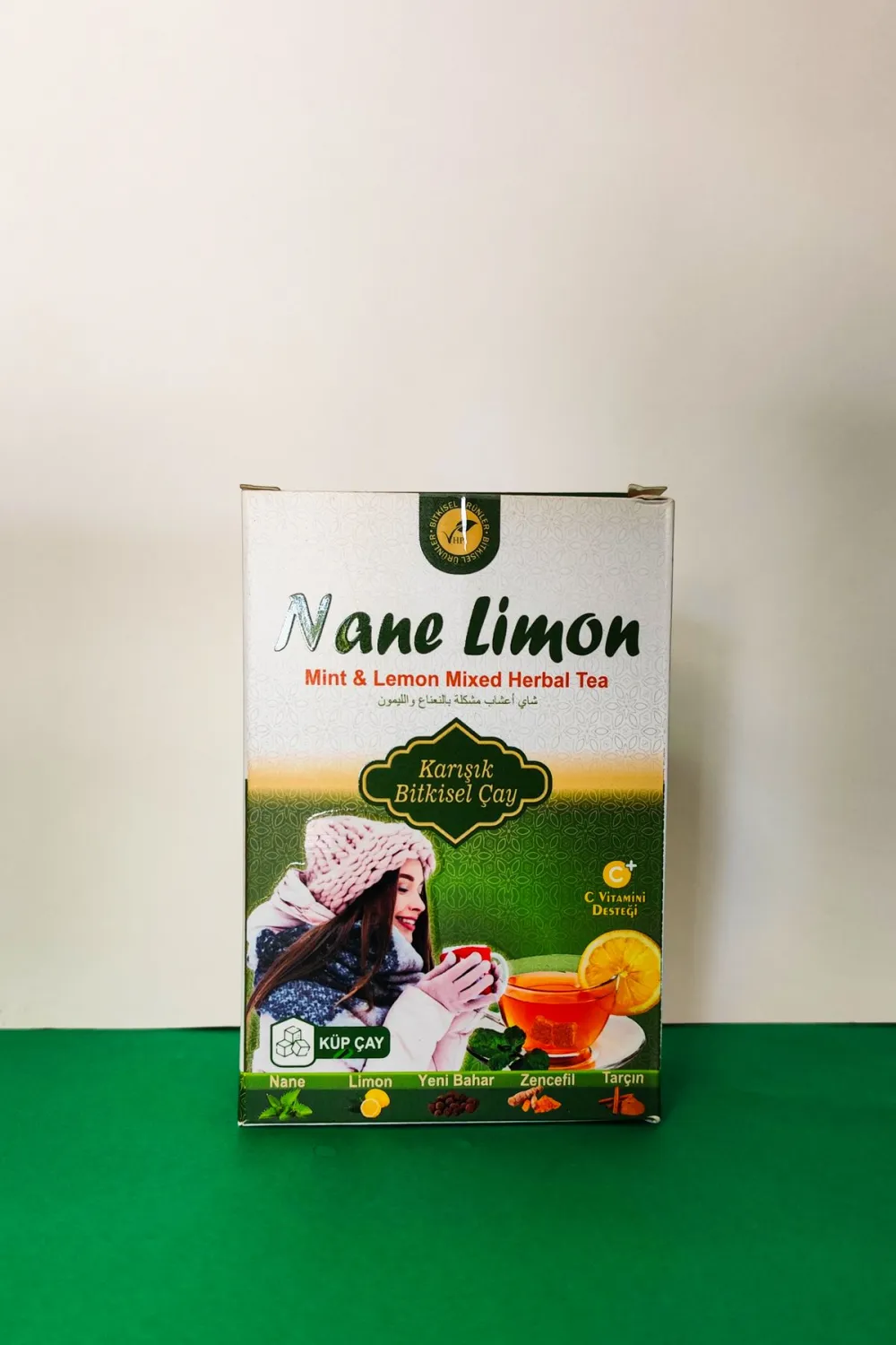 Vhp Hazır Bitki Çayı Küpleri Küp Şeker Formu Nane Limon Atom Çayı 180 G