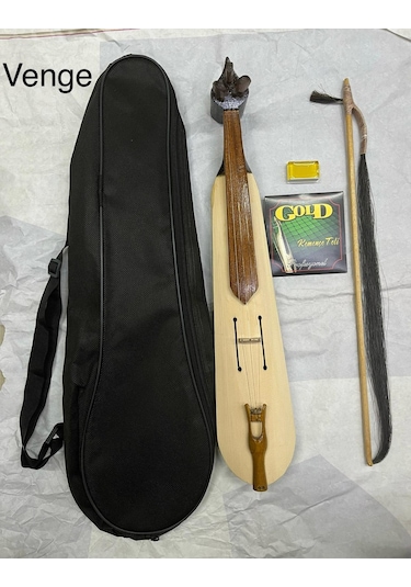 Venge Ağacı Kemençe Atkılı Yay+ 1 Takım Kemençe Teli + Reçine + Kılıf Dahildir