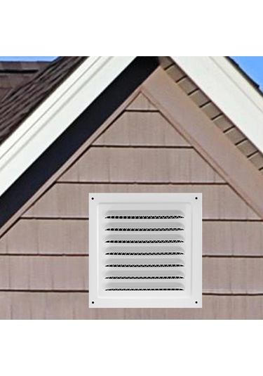 Suntek Metal Havalandırma Kapağı Yoğun Izgara Panjuru Tavan 20cmx20cm-beyaz