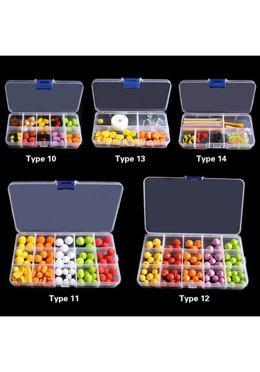 Reedark 50 Adet Yüzen Sazan Yemi Topları - Yapay Yem Ve Saklama Kutusu İle Set