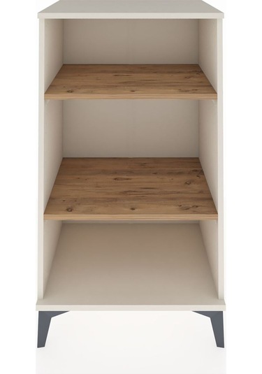 Hyperion Komodin 2 Raflı 60x44x106 Aytaşı-çam Aytaşı