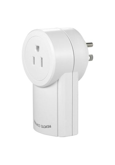 Qingmipy "3'lü Kablosuz Priz Seti - Uzaktan Kumandalı Ev Aleti Kontrolü, Ac 120v Us Fiş"