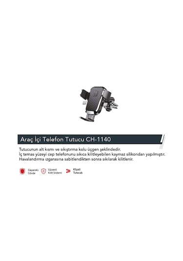 Ithink CH-1140 Ayarlanabilir Araç İçi Telefon Tutucu