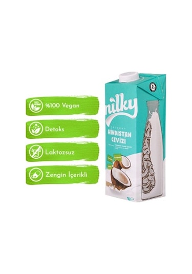Nilky Hindistan Cevizli Vegan İçecek 1 L