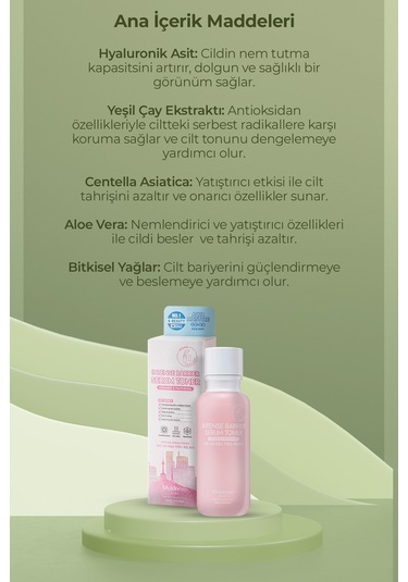 Muldream Intense Barrier Hassas Ciltler için Onarıcı Tonik 110 ML