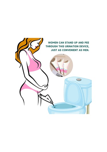 Moveevo Kadınlar İçin Tek Kullanımlık Dış Mekan İdrar Cihazı, Standart Kullanim, Kamp-hiking-ulaşım İçin, 12'li Paket Pembe Su Geçirmez Kağıt Çok Renkli