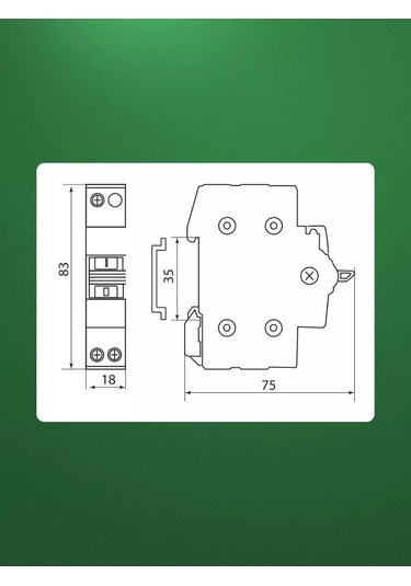 Tdmelectric Modüler Anahtar 3 Konumlu Mp-63 1p 32a 205941375