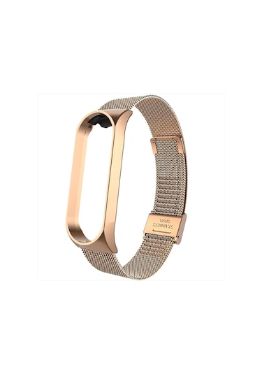 Xiaomi Mi Band 4 Krd-06 Metal Kordon-Siyah