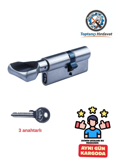 Daf Kapı Göbegi 3 Anahtar Daf Çelik Kapı Göbegi Topuzlu 1 ADET