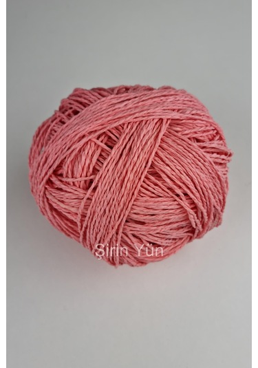 Sarılmış Kağıt İp 100 Gram Şeker Pembe