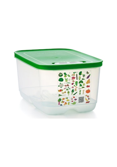 Tupperware Sera Serisi Yüksek Gövdeli Kap 4.4L Yeşil