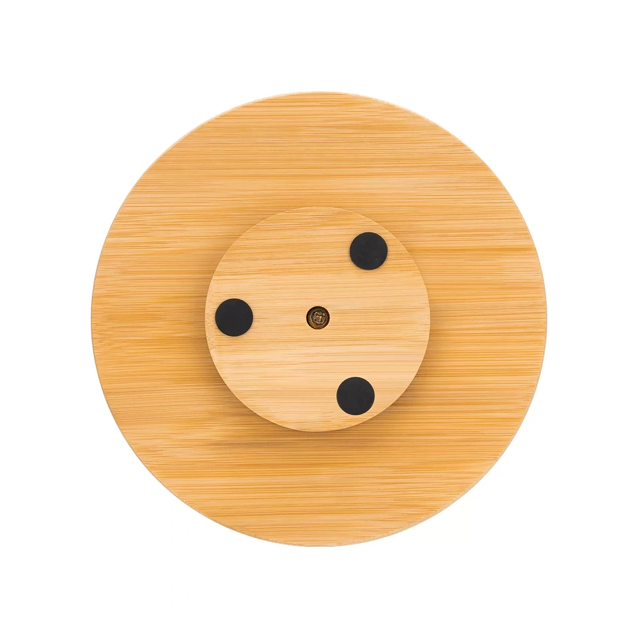 Elan Gallery Dönen Bambu Standı 25x25x1,2 Cm 208742515 Açık Kahverengi