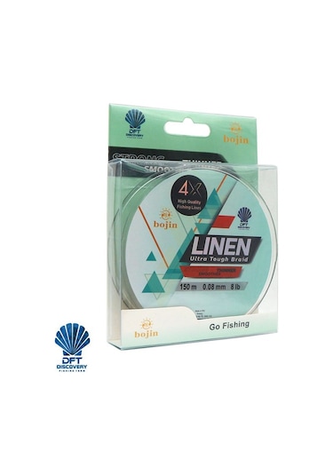 Dft Bojin 4X Alinen Ip Misina 0.08 Mm 150 M Yeşil