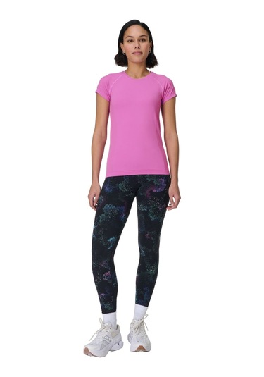 Sweaty Betty Sweaty Betty Athlete Seamless Workout Kadın Koşu Tişört 5104 Çok Renkli
