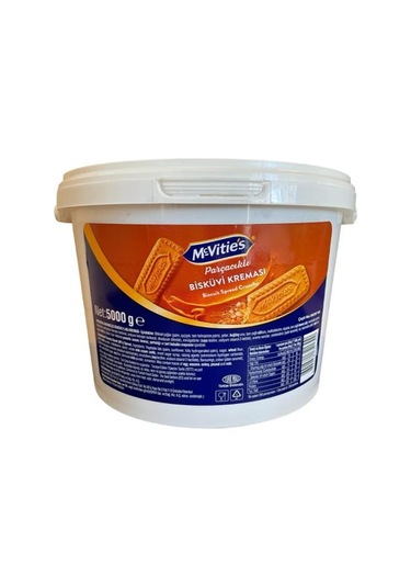 Ülker Mcvities Büsküvi Kreması Parçacıklı 5kg Pastaland