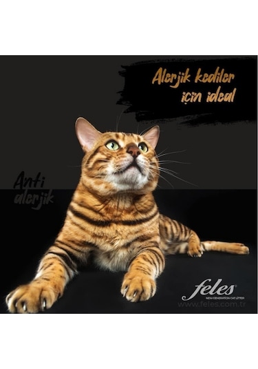 Feles Tozsuz Topaklaşan Kedi Kumu 3 x 10 L