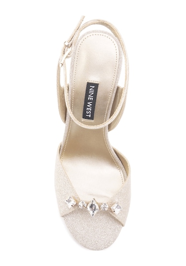 Nine West Fern 4fx Şampanya Kadın Topuklu Sandalet 000000000101484436 Bej