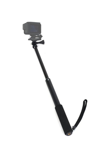 Tongxida Evrensel Alüminyum Selfie Çubuğu, 25-75cm Siyah