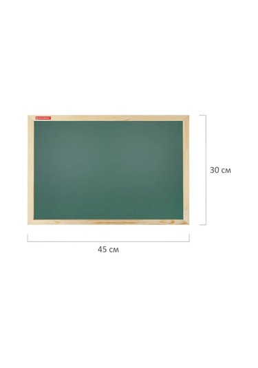 Brauberg 30x45 Cm Renkli Tebeşir Panosu, Duvar Tipi, Mıknatıslı, Tebeşir İçin Okul Panosu 445155348 Yeşil