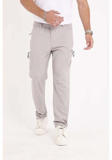 Camp532 Outdoor Tactical Su İticili Likralı Yazlık Erkek Taktik Pantolon Taş