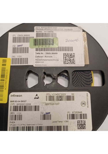 Bar63-04 40v 0.12a Sot23 Infıneon Schoyky Diyot 46 Adet