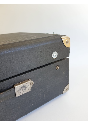 Polyphon Musik Antika Çanta Gramofon 079 Hafif Hasarlı