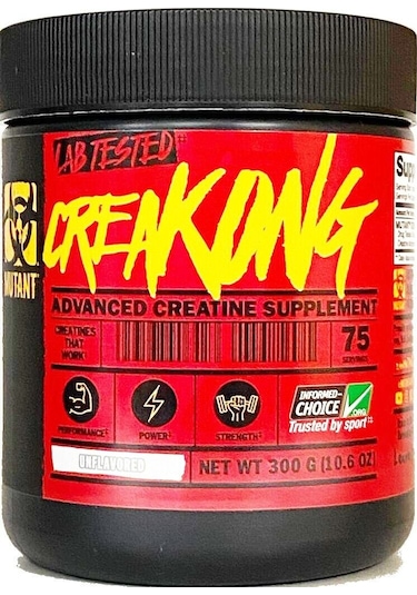Mutant Creakong - Adv Creatine Monohydrate - Creatine Malate 75 300 G