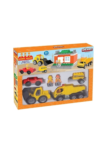 03 614 Pilsan Double Bloklar Kepçeli Dozer
