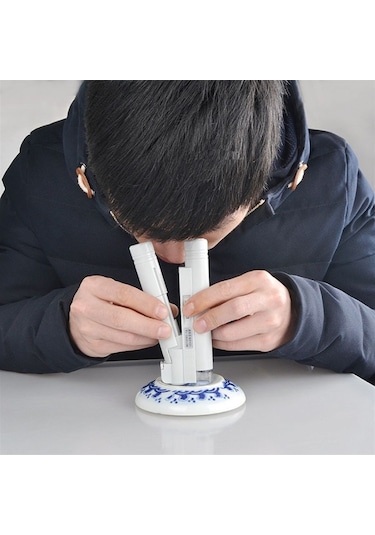 Bm150x Işıklı Büyüteç Mikroskop 150x