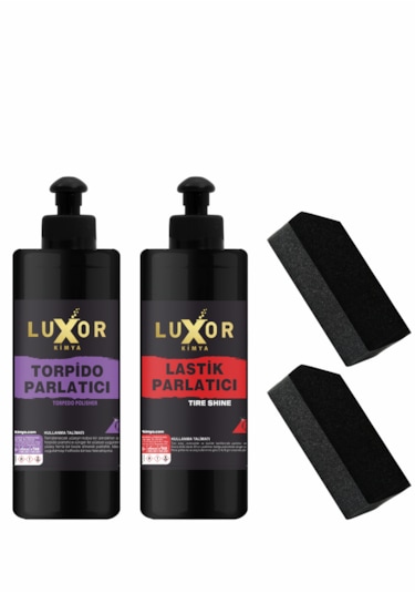 Luxor Kimya 200ml 5'li Oto Bakım Seti Oto Yıkama Seti