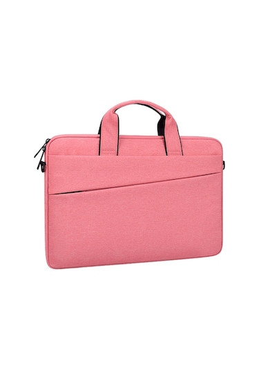 ST03S 15.6 İnç Oxford Kumaş Dizüstü Bilgisayar Çantası Pembe 15.6 .17 inch
