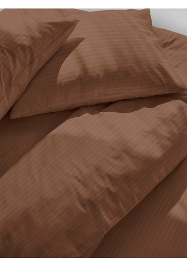 Loveme Yastık Kılıfları 70x70 Cm - 2 Adet, Poplin 271625244 Açık Kahverengi