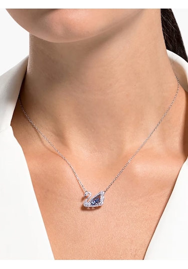 5533397 Swarovski Kolye Dancing Swan-Necklace Czfu-Rhs Anni
