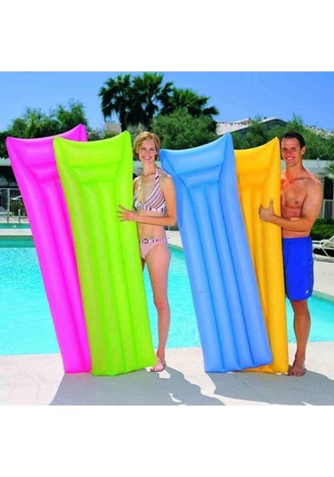 Bestway Şişme Deniz Havuz Yatağı Mavi Çok Renkli