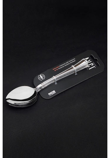 Avcı Nevra 6 Adet Yemek Kaşığı 18/10 Paslanmaz Çelik 2.5 MM