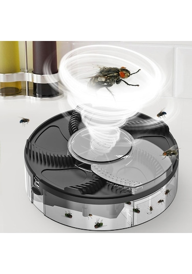 Sones S008 Otomatik Sinek Öldürücü Sessiz Usb Ev Sinek Tuzağı, Özellikler: Şarj Tipi Beyaz