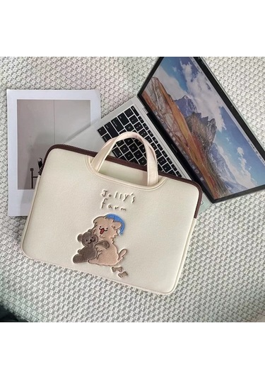 Novahub Yeni Stil Sevimli Safra Rahat Paketi Karikatür İnç İç Haki Haki Bilgisayar Ayı 11 Cw Haki