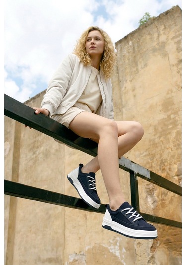 Dark Seer Ds Opal Sneaker 2025 Kadın Lacivert-beyaz