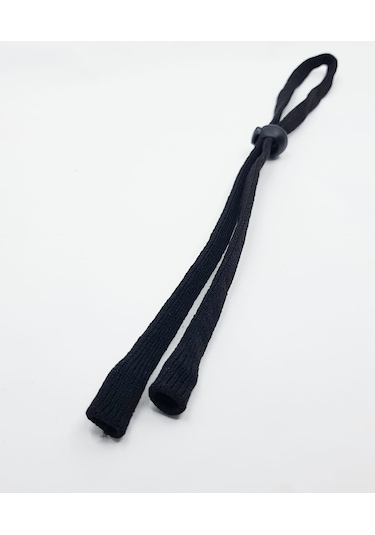 Güneş Gözlük Sporcu İpi 2 Adet Siyah