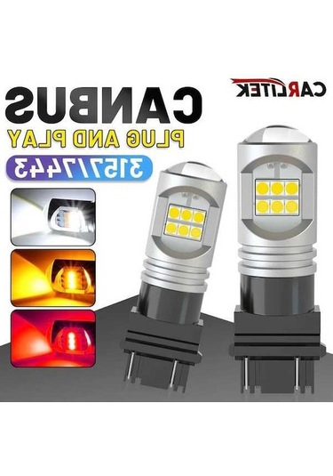 Flybuy T20 Led 7440 7443 W21w/5w 3156 3157 P27/7w T25 Led Sinyal Işığı Amber Yeşil 7443 W21/5w T20 12 12