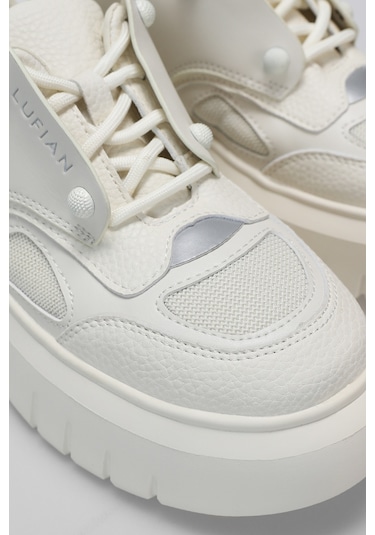 Lufian Icy Kadın Sneaker Ayakkabı Beyaz Beyaz 122230013100500 Beyaz