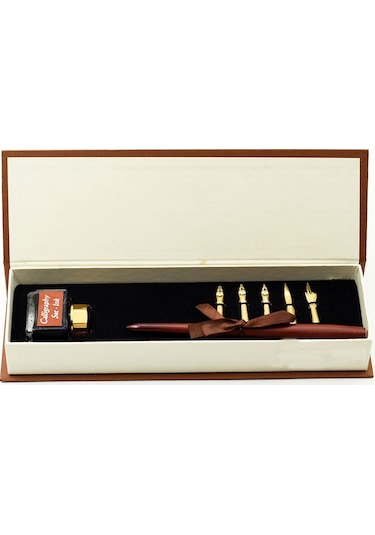 Steelpen Calligraphy Ahşap Kaligrafi Kalem Seti Cs501 N11.685