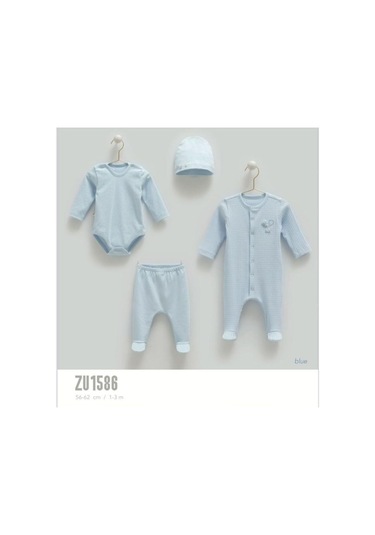 Caramell %100 Pamuk Soft Colour 4'lü Set 56-62 Cm 1-3 Ay Mavi Crml.mv.zu1586 Mavi Caramell %100 Pamuk Soft Colour 4'lü Set 56-62 Cm 1-3 Ay Mavi Crml.mv.zu1586 Mavi