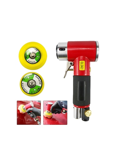 Suntek Mini Orbital Havalı Zımpara Araba Parlatıcı Metal