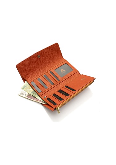 Orange Cüzdan & Kartlık Kadın Diğer 2801 Roncato Flother Skın Wallet Orange Turuncu