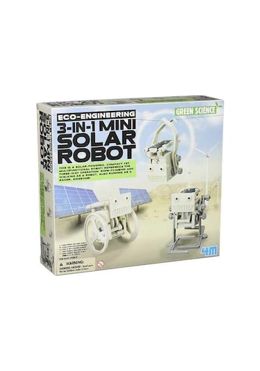 4M Mini Güneş Enerjili Solar Robot 3in1 3377